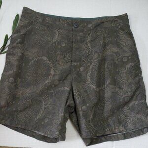 Vtg Patagonia Turtle Pattern Baggies Swim Trunks
